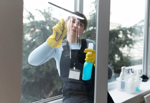 Nettoyage de vitres intérieures et extérieures à Busnes